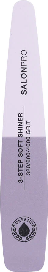 Depend Nail file SalonPro 3-Step Soft Shin
