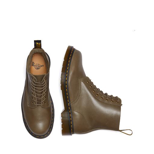 Dr. Martens 1460 Pascal Carrara Støvler, Olive Carrara, 45