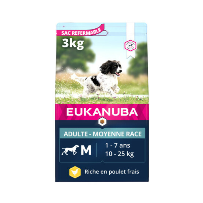 Croquettes Eukanuba Adulte Moyennes Races