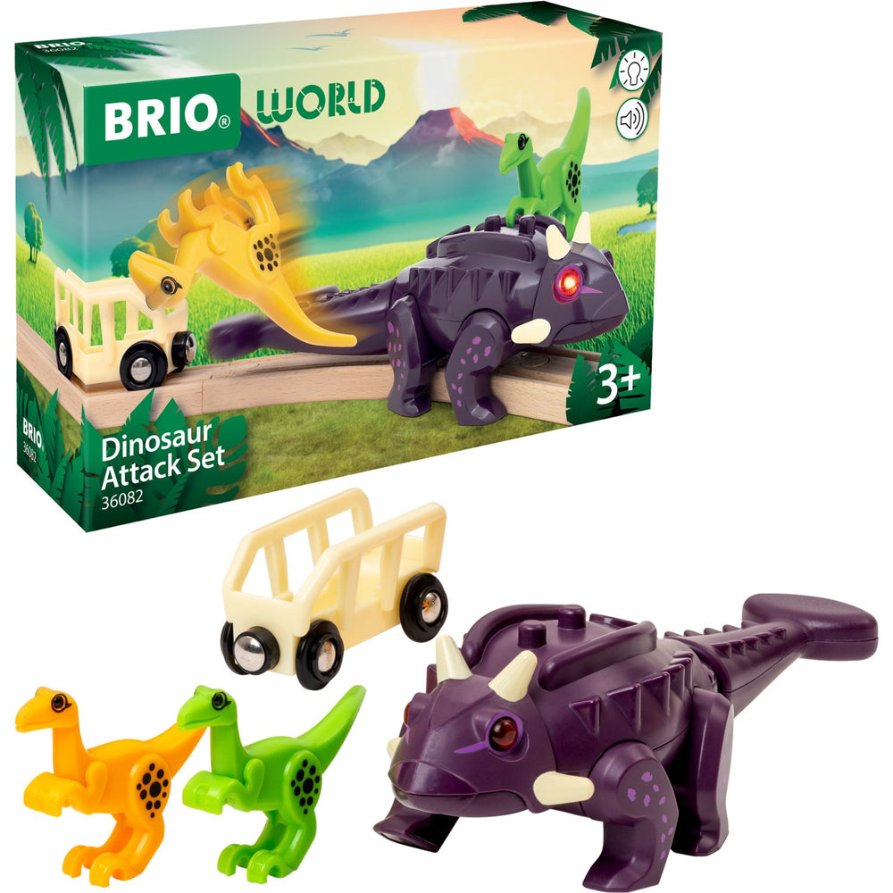 Køb BRIO® 36082 Dinosaur Attack Legesæt