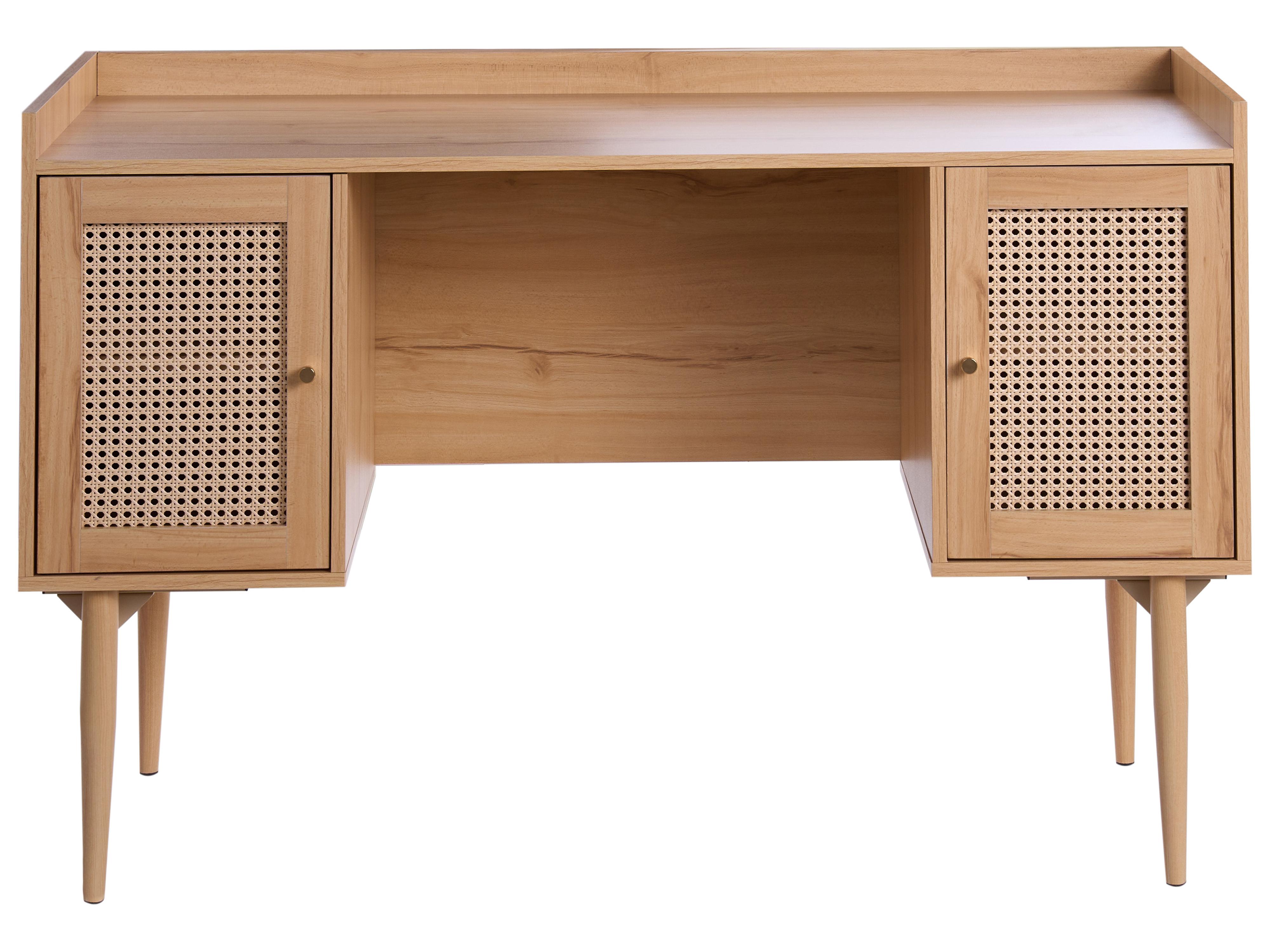 Bureau RATANA Lichtbruin 130 cm 50 cm