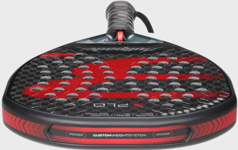 Bullpadel Xplo 25 padelracket zwart