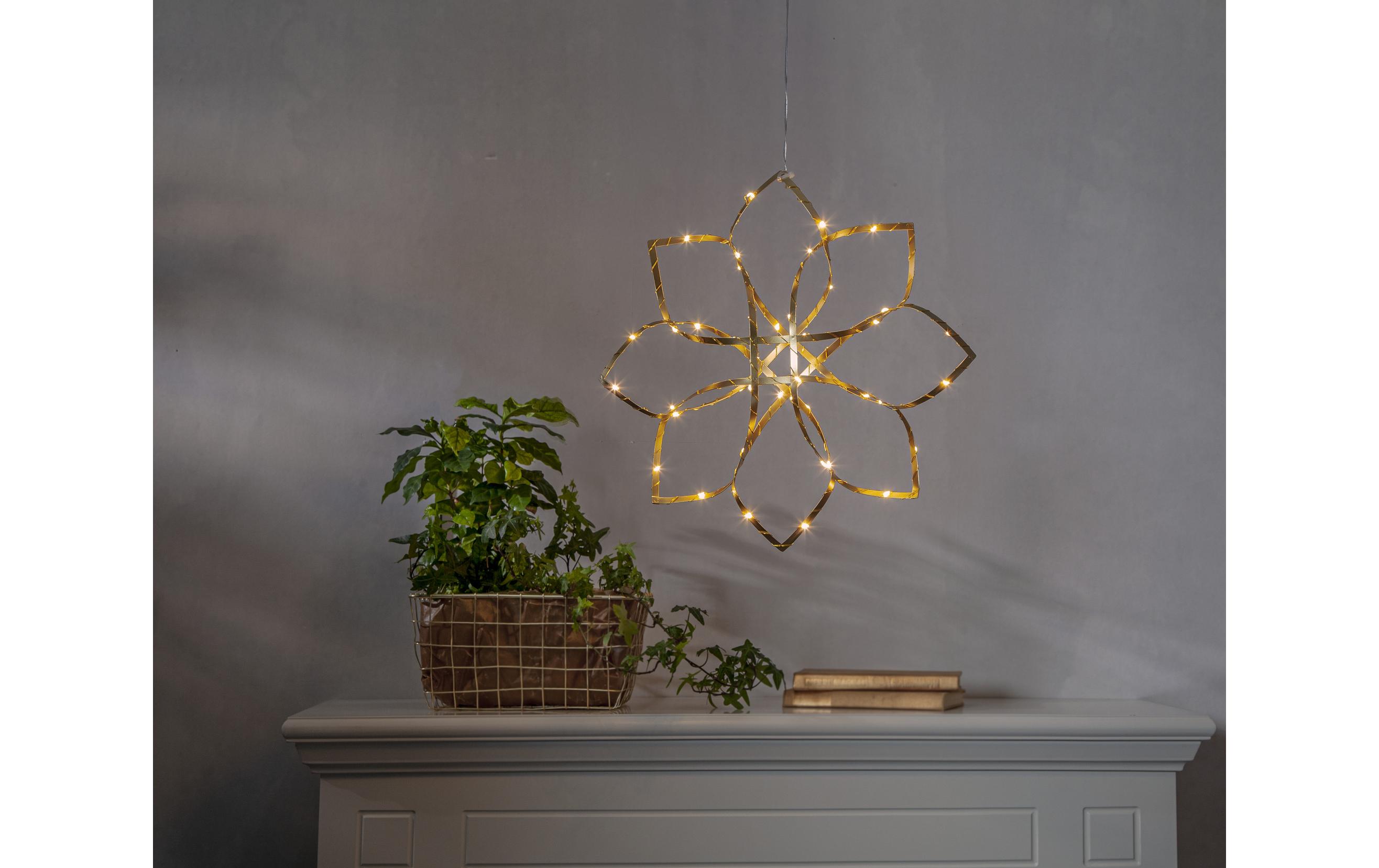 Hänger Dekoration Amaze, 48 LEDs, 40 cm, GoldLED Dekoration