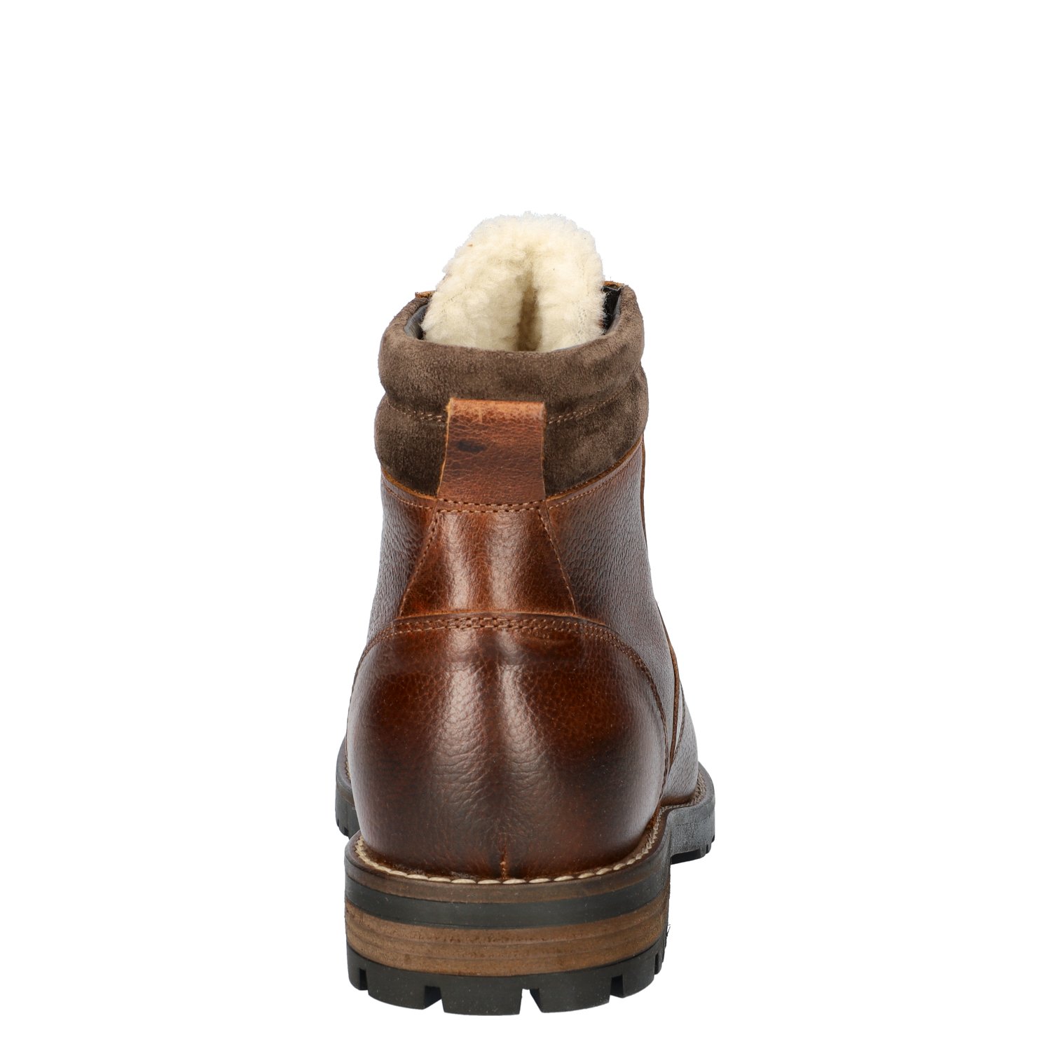 heren veterboot Nelson Cognac