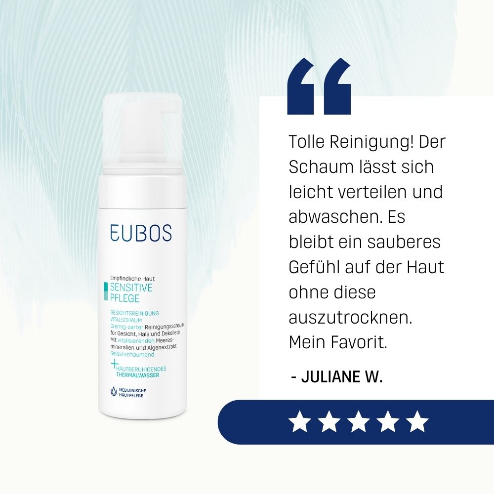 EUBOS® Sensitive Gesichtsreinigung Vitalschaum