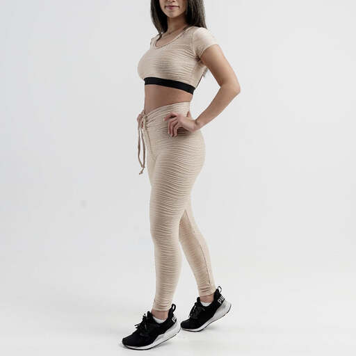 Conjunto Forza com Top Texturizado e Legging