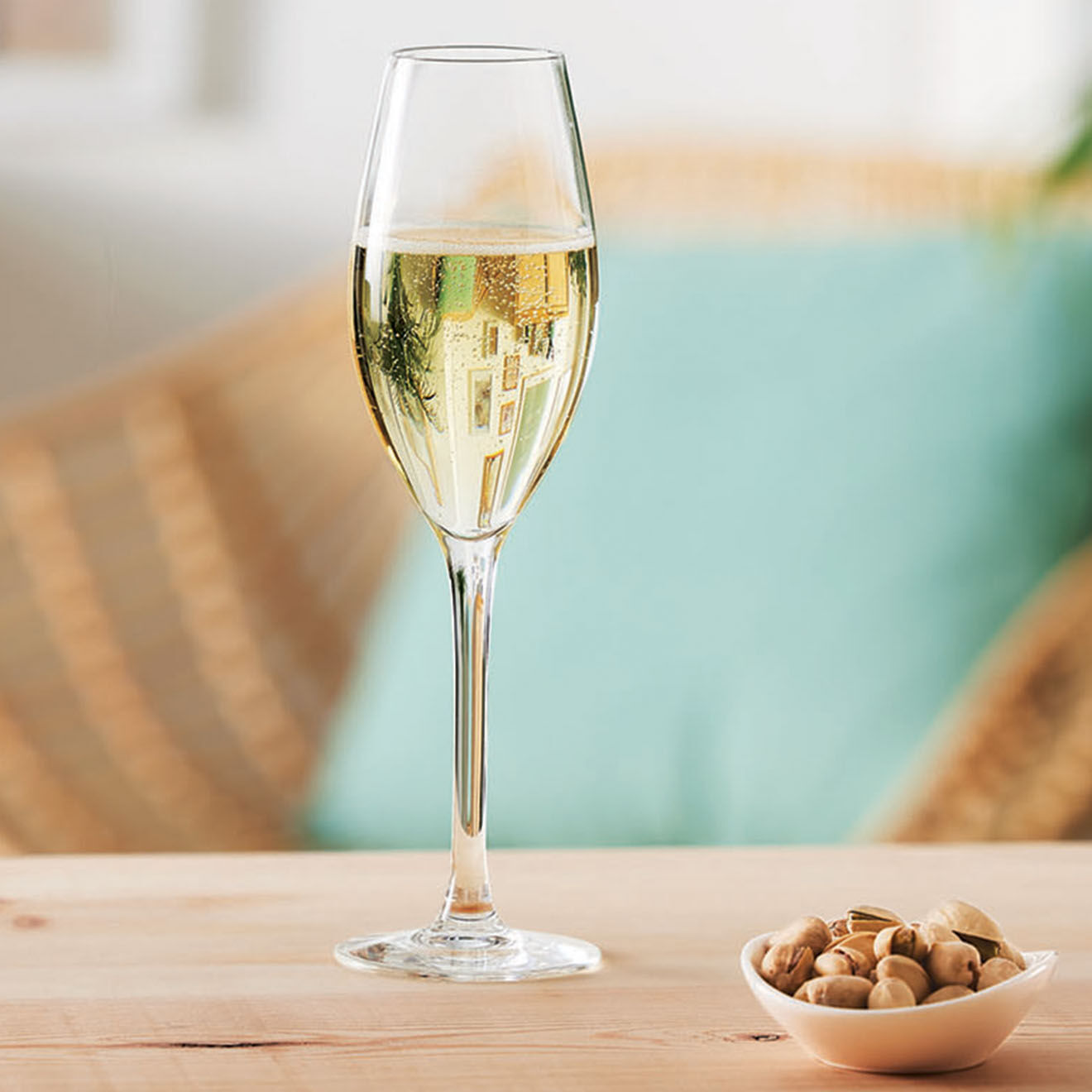 Chef & Sommelier 6 Flûtes à champagne Cheer Up transparentes - 24 cl