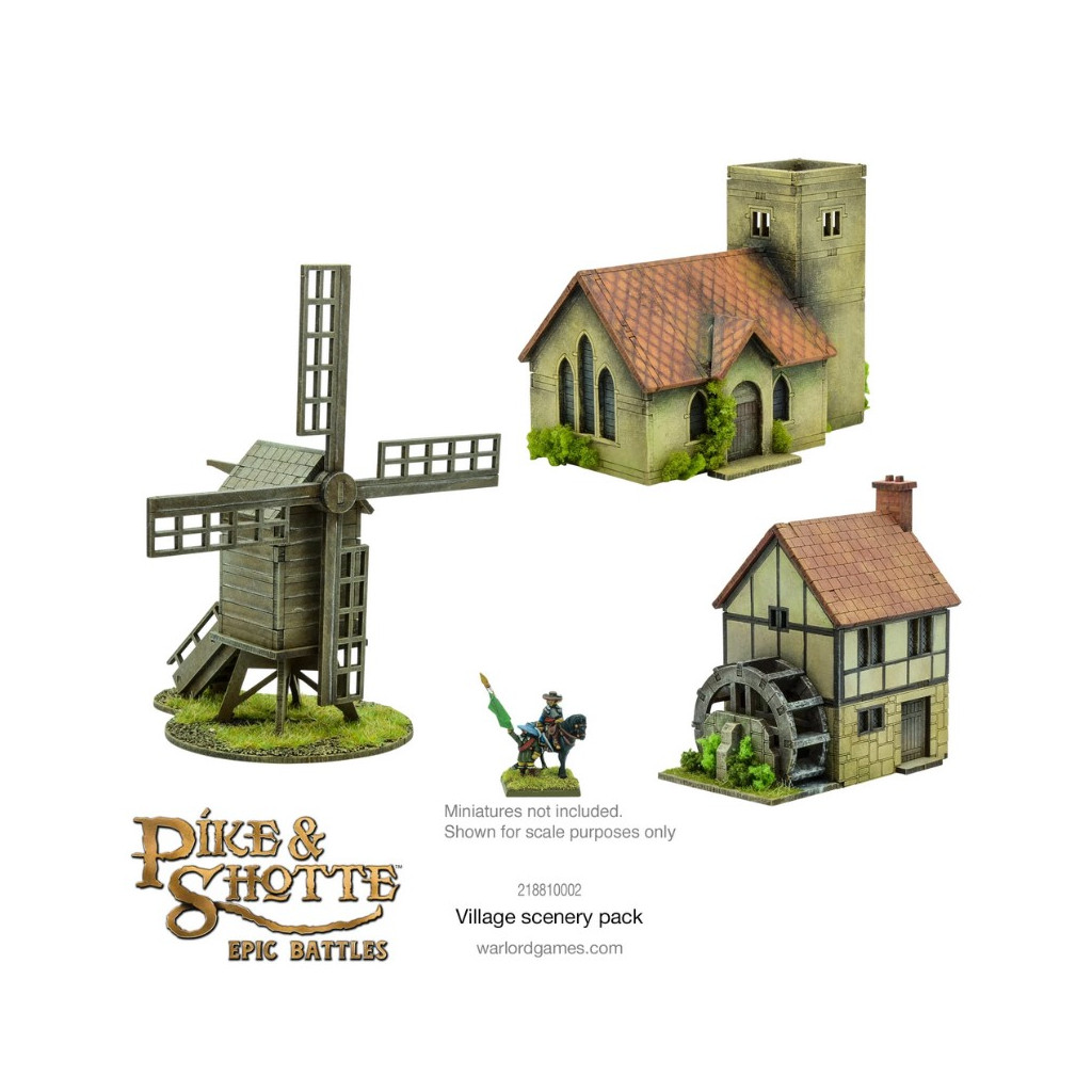 Pike & Shotte Epic Battles - Village Scenery Pack