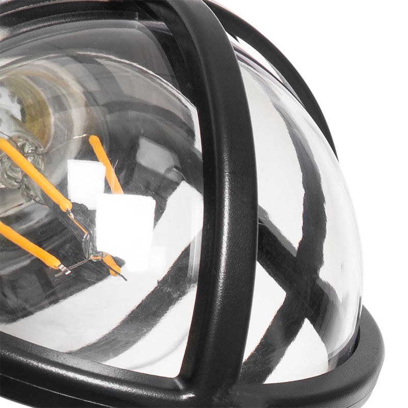 Moderne buiten wandlamp zwart IP54 - Joeri