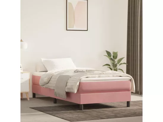 Sommier à lattes de lit Rose 100x200 cm Velours