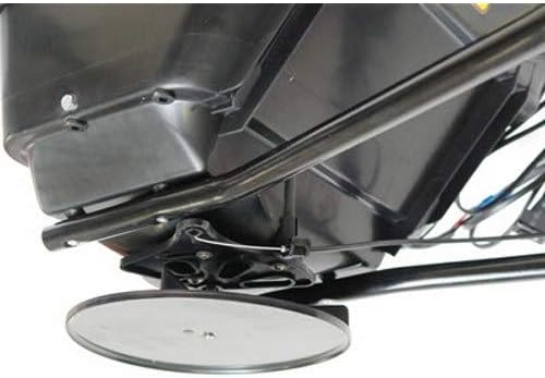 Dema Elektrostreuer 12V für Rasentraktor, Schleuderstreuer, flexibel, kraftvoll, großvolumig für Rasenpflege, Winterdienst, ATV/Quad