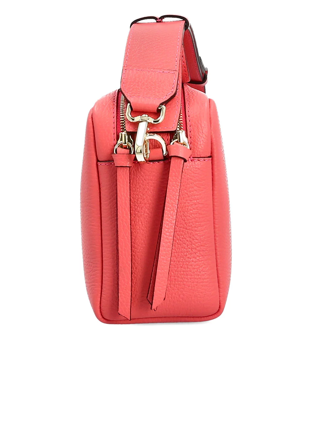 PETIT SAC JEANNE CUIR ROSE