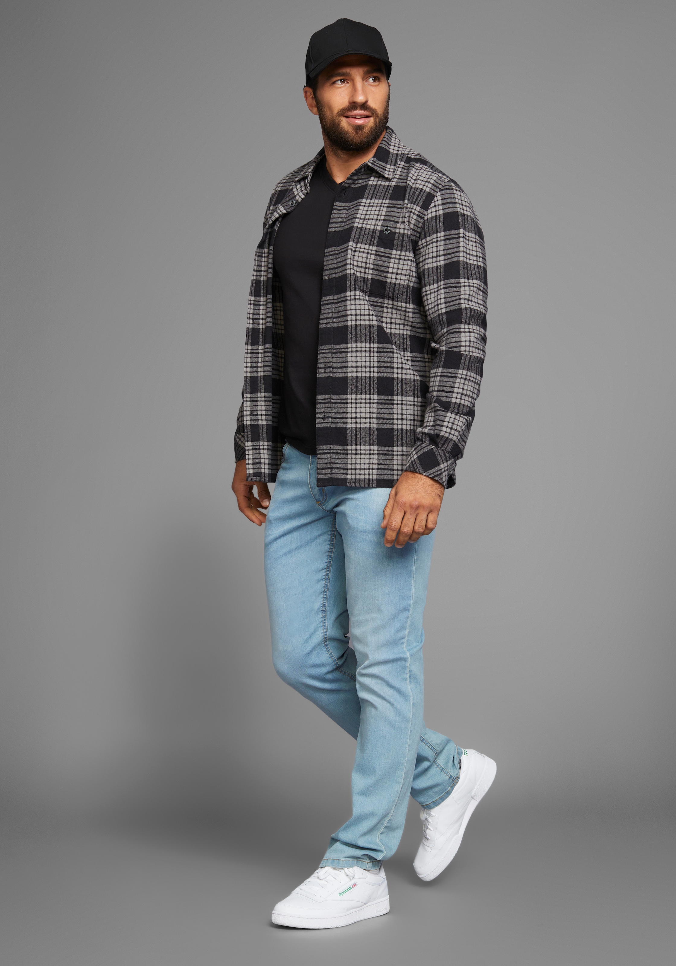 Man's World Langarmshirt , auch zum Unterziehen