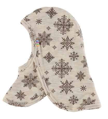 Joha Schlupfmütze - Wolle - 2-lagig - Beige