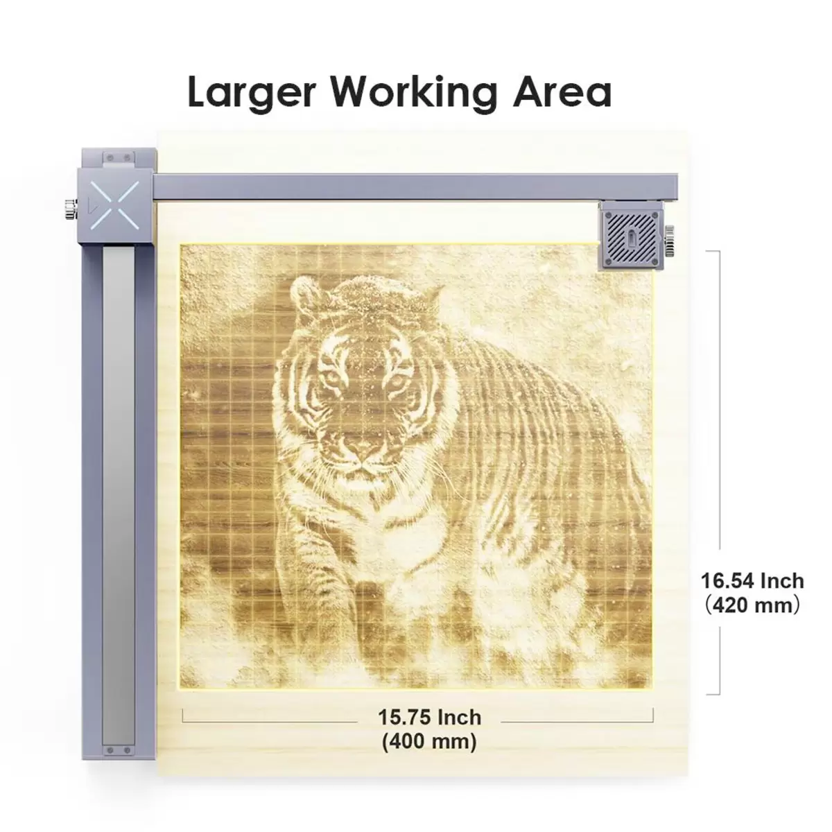 Lasergravur Laserpecker LX1 20W 450nm 2W