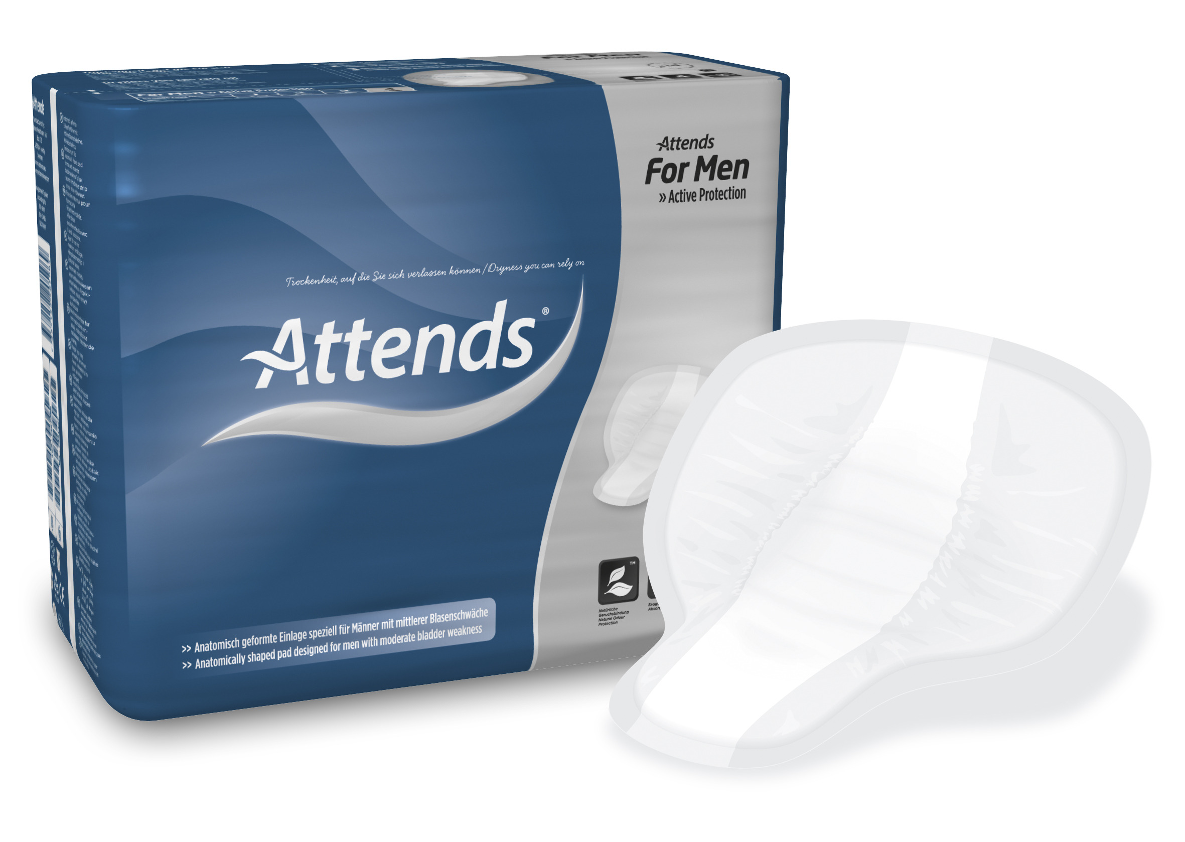 Attends For Men 4 Männereinlage<br>14 Stück
