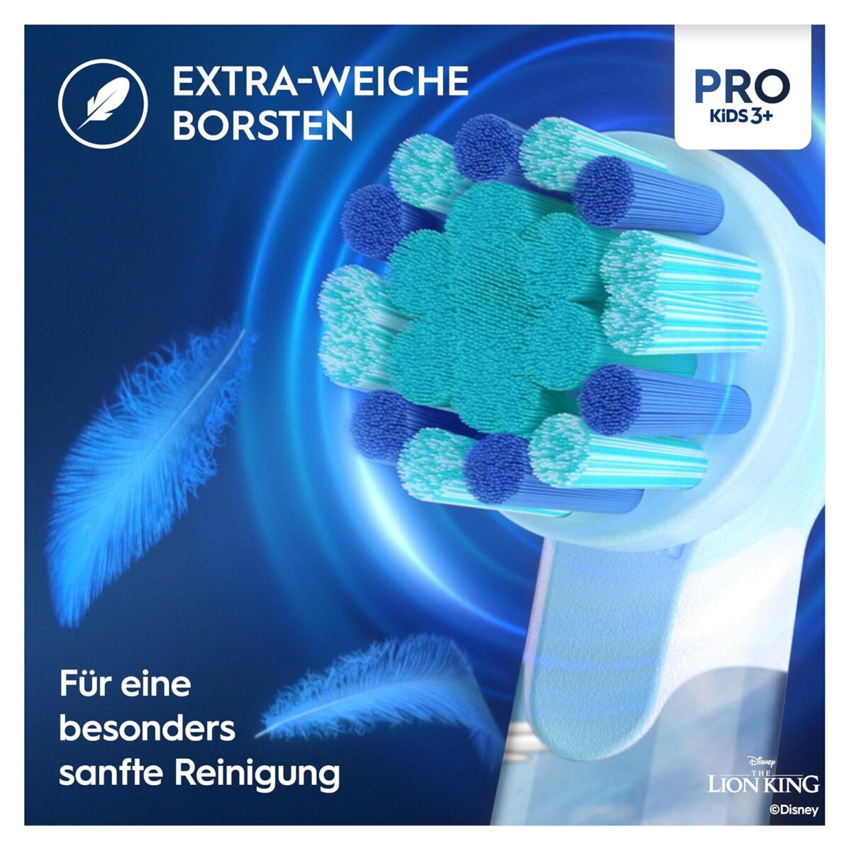 Oral-B EB10S-8 König der Löwen FFS Aufsteckbürsten