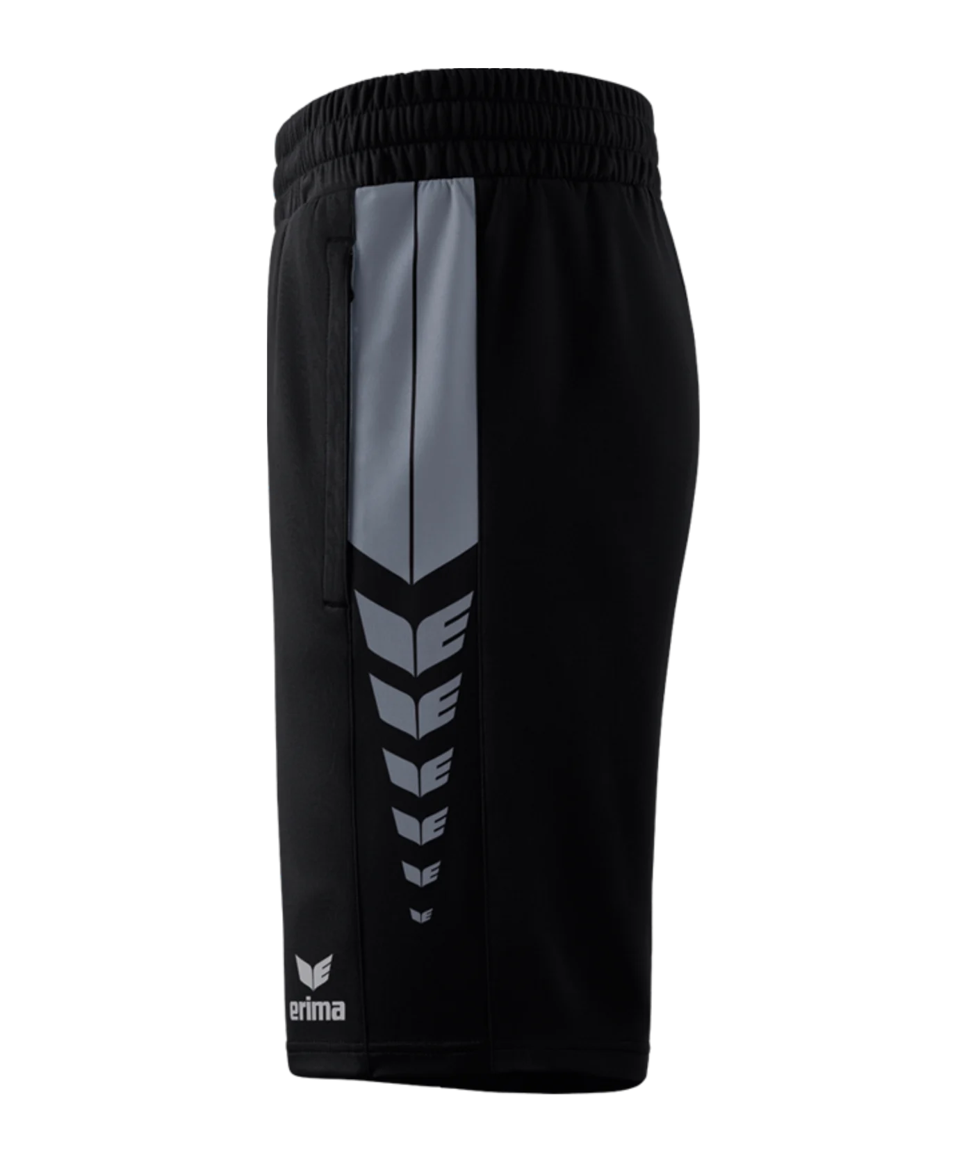 Erima Six Wings Worker Short Kids Schwarz Grau