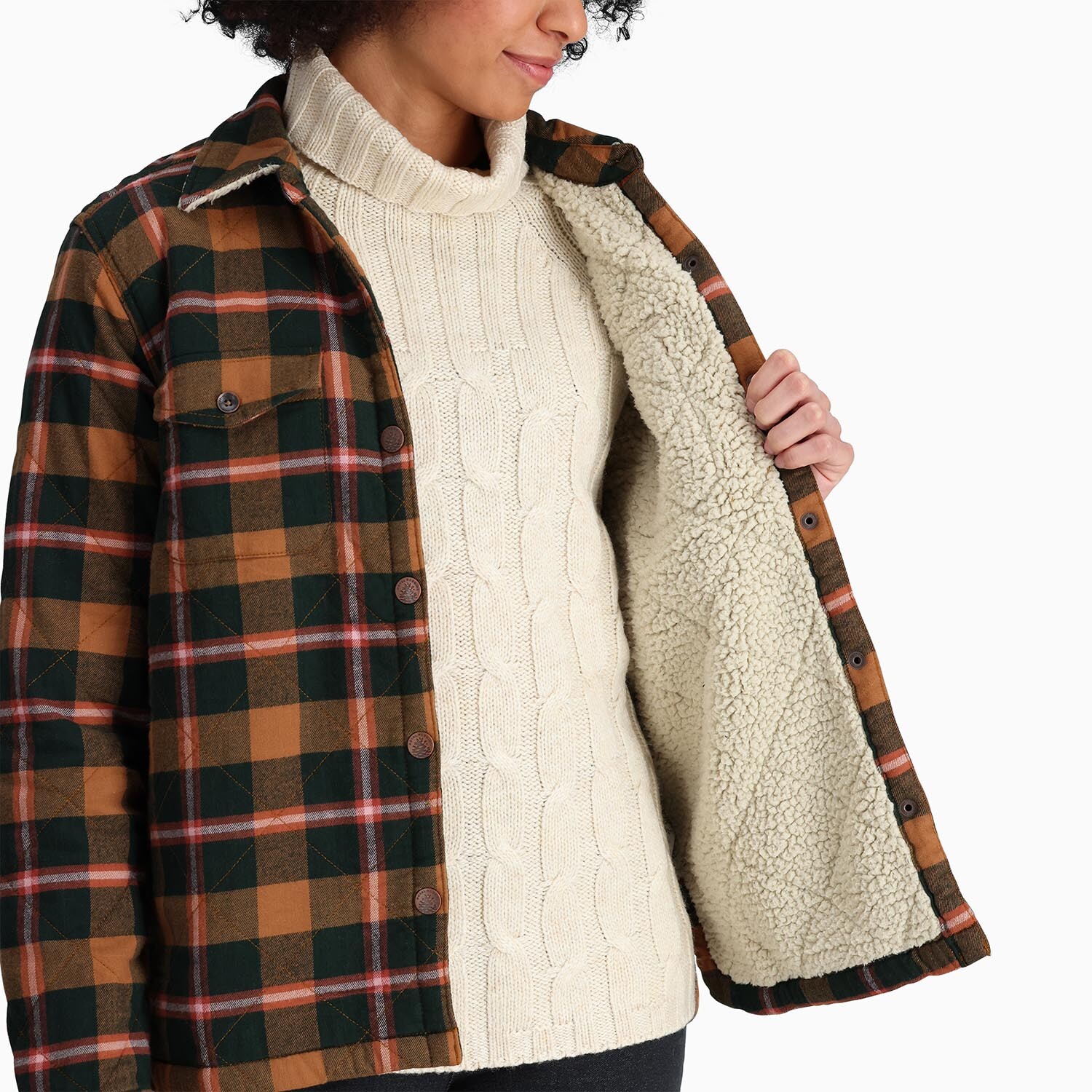 Royal Robbins Womens Snowcap Lined Flannel L/S