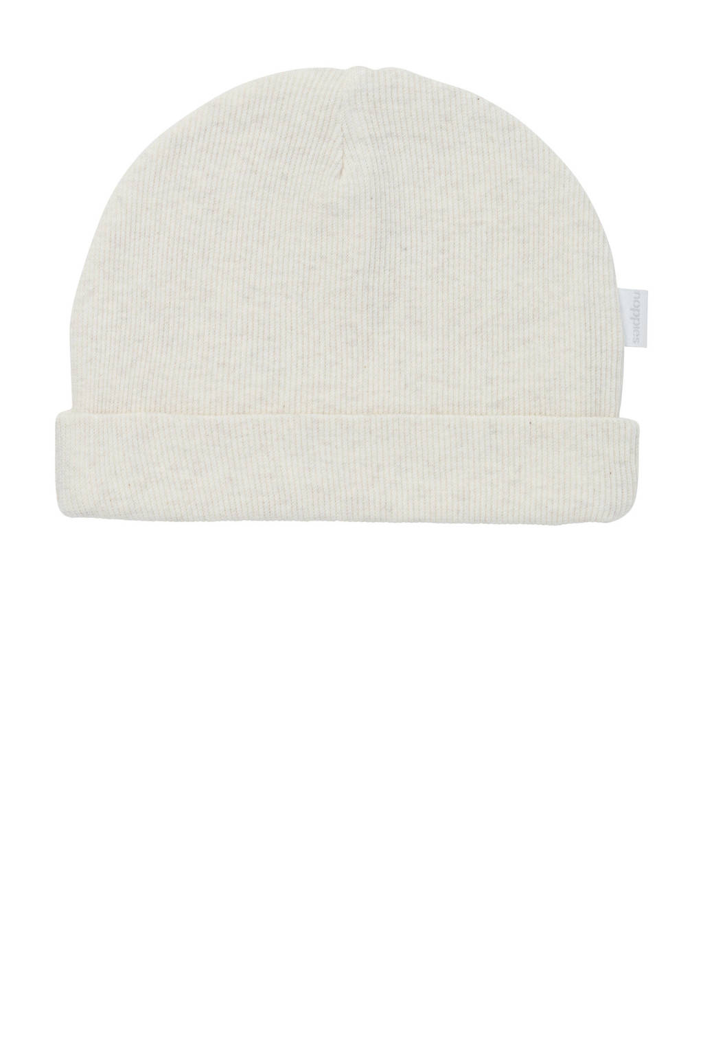 Noppies muts van katoen beige