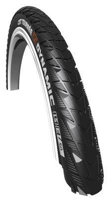 CST Pneu extérieur Tournee Dynamic 28 x 2.00 Noir avec lignes réfléchissantes