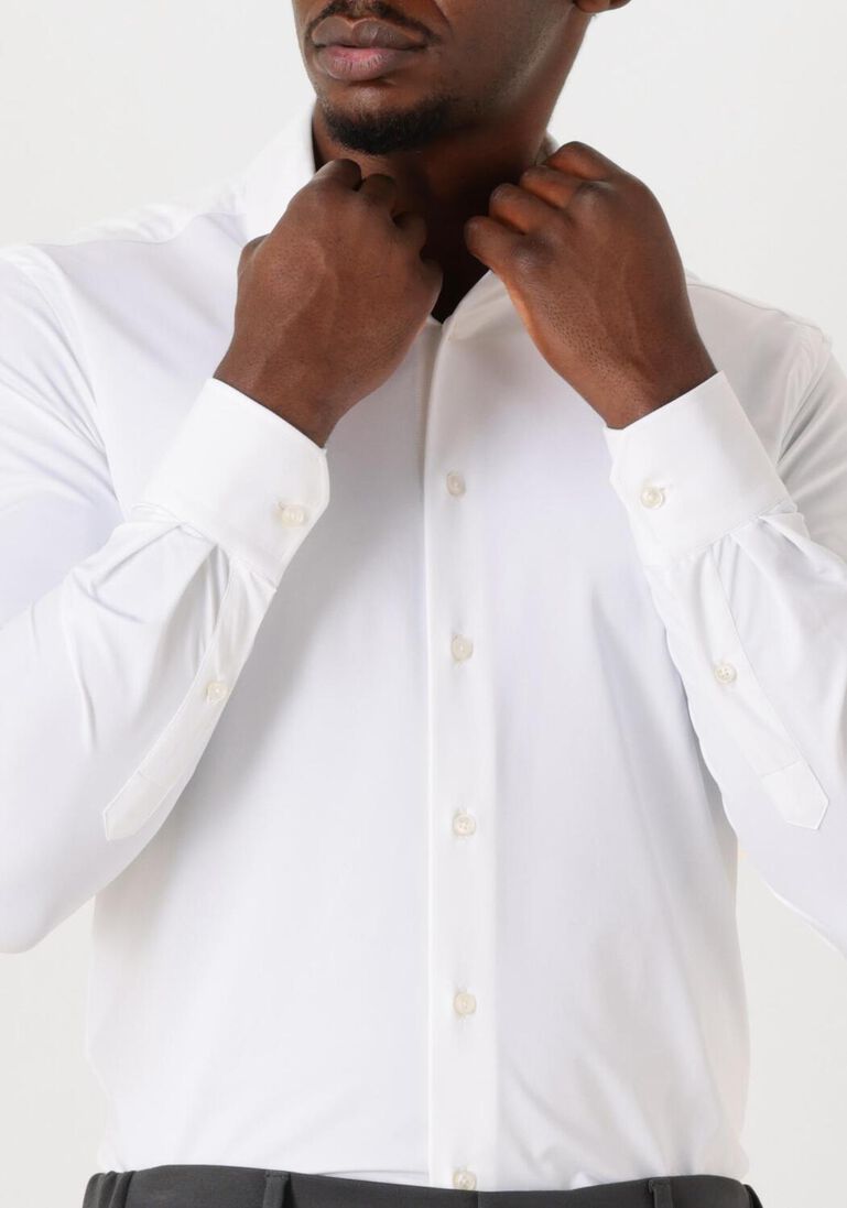 witte xacus klassieke overhemden active shirt 520ml