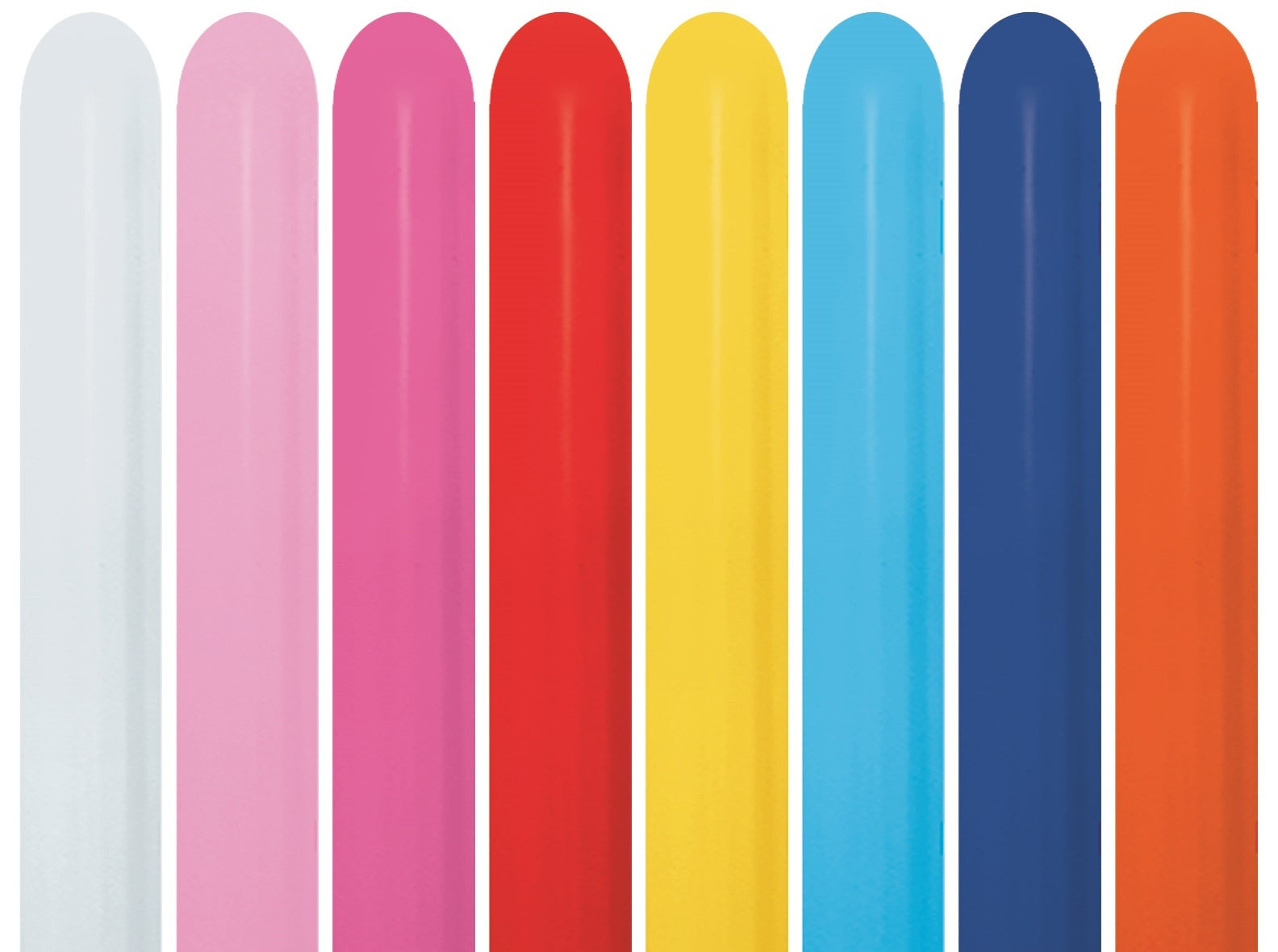 Modelleerballonnen Fashion Mix 7,6cm 152cm 50st