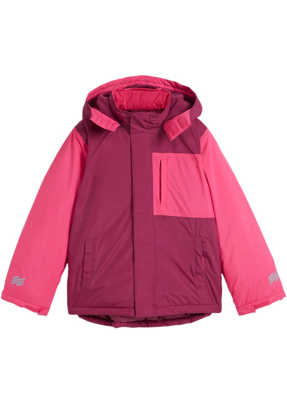 Veste de ski fille, imperméable et coupe-vent