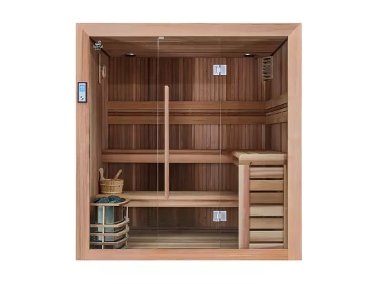 Sauna Boreal® Evasion 200 VIP - le sauna vapeur traditionnel de luxe