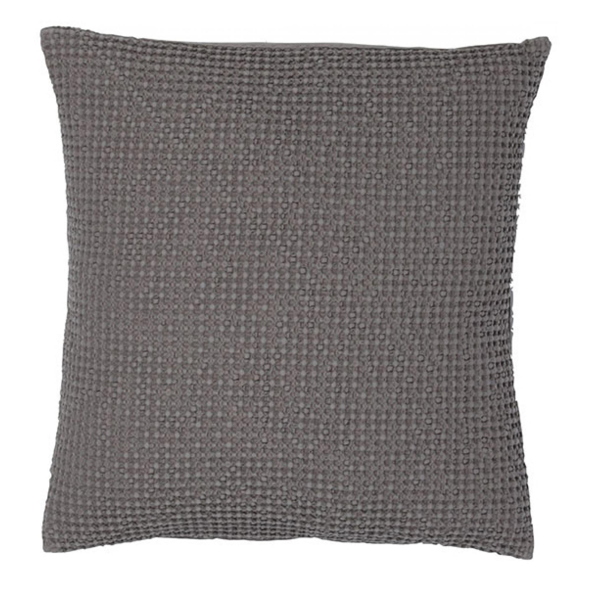 Coussin maia tourterelle 45 x 45 cm