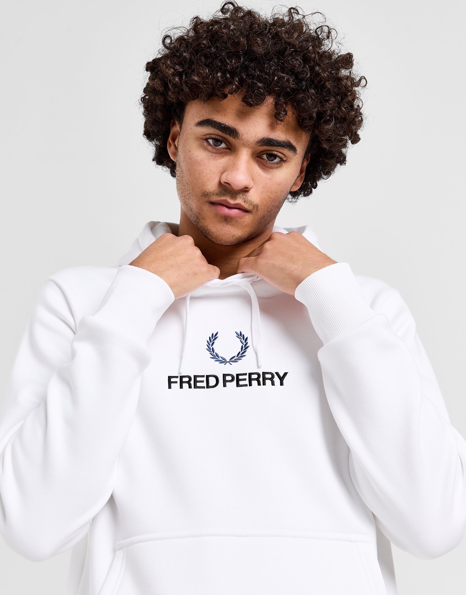 Fred Perry Sweat à Capuche Stack Homme