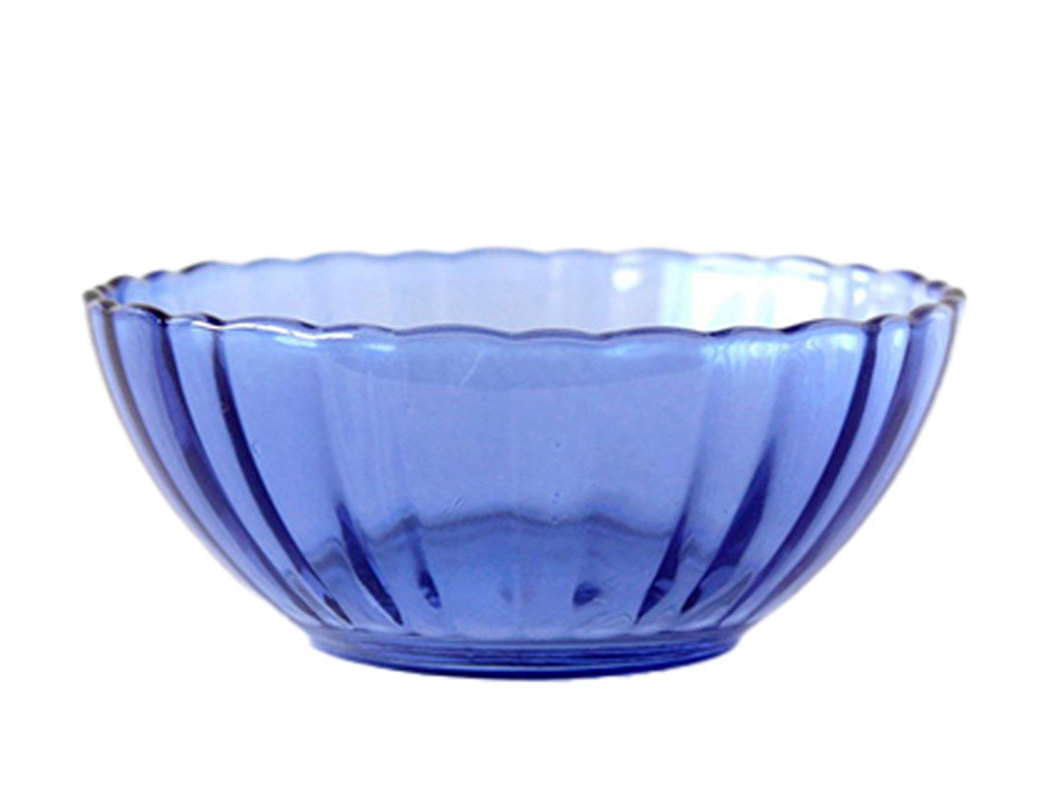 TAÇA LUNA AZUL VIDRO Ø12CM
