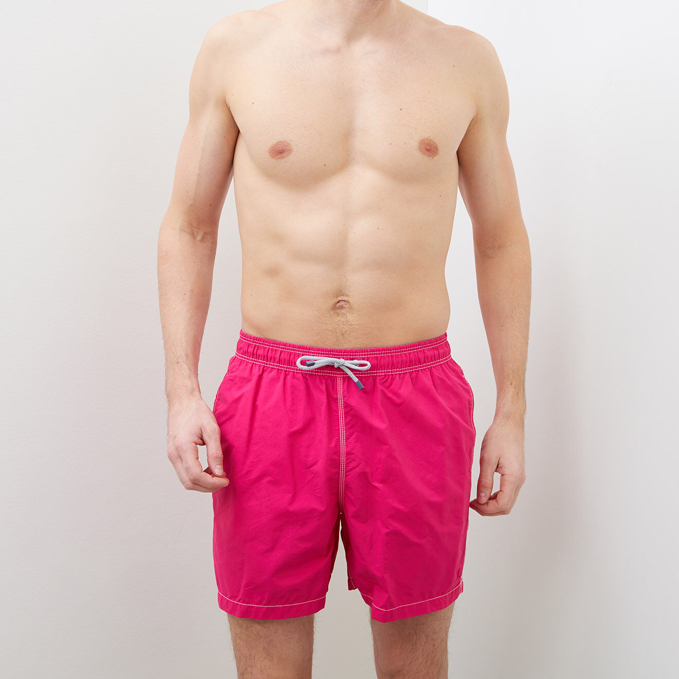 Hackett London Short de bain Solid volley hibiscus