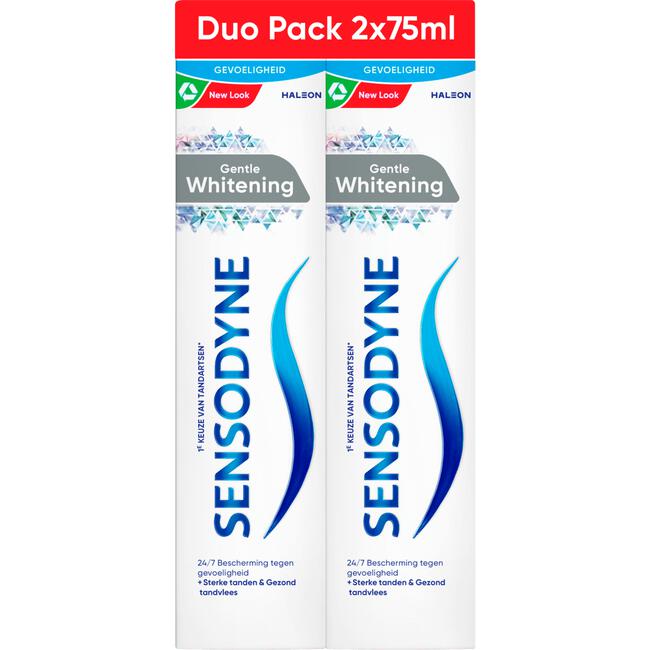Sensodyne Gentle Whitening Tandpasta Voor Gevoelige Tanden 2x 75 ML