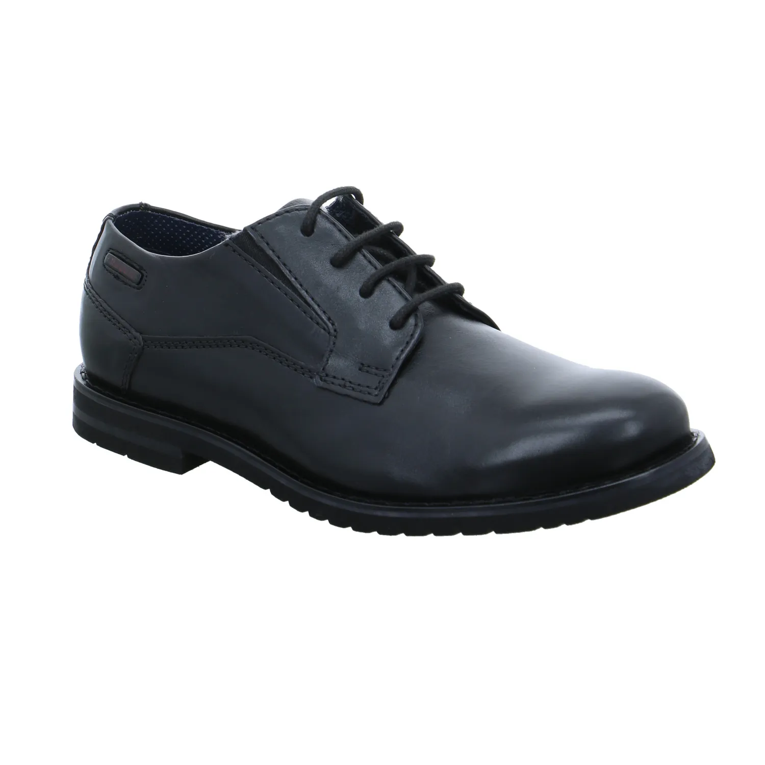 BUGATTI SHOES Halbschuh-City Schwarz Leder