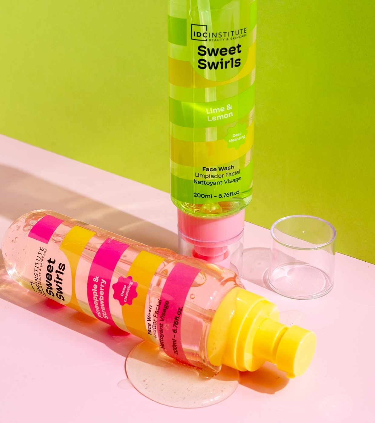 IDC Institute - Limpador Facial Sweet Swirls - Pineapple & Strawberry