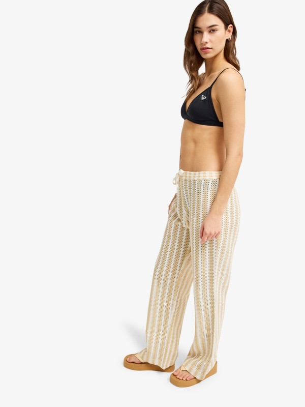 Moana Story Pantalon léger Beige Femme