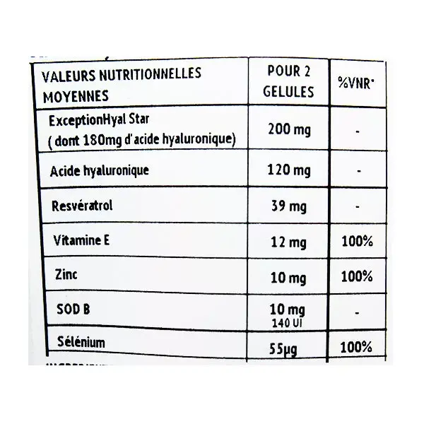 Valebio Ácido Hialurônico 300mg 30 cápsulas