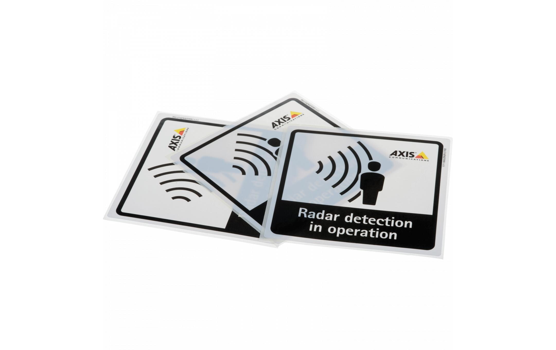 Warnaufkleber Radar Detection Sticker 10 StückInformiert über Radarerfassung