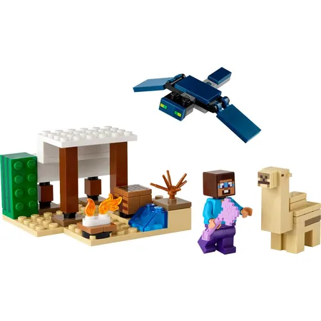 LEGO® Minecraft™ 21251 Steves Wüstenexpedition, Spielzezug-Set zum Bauen