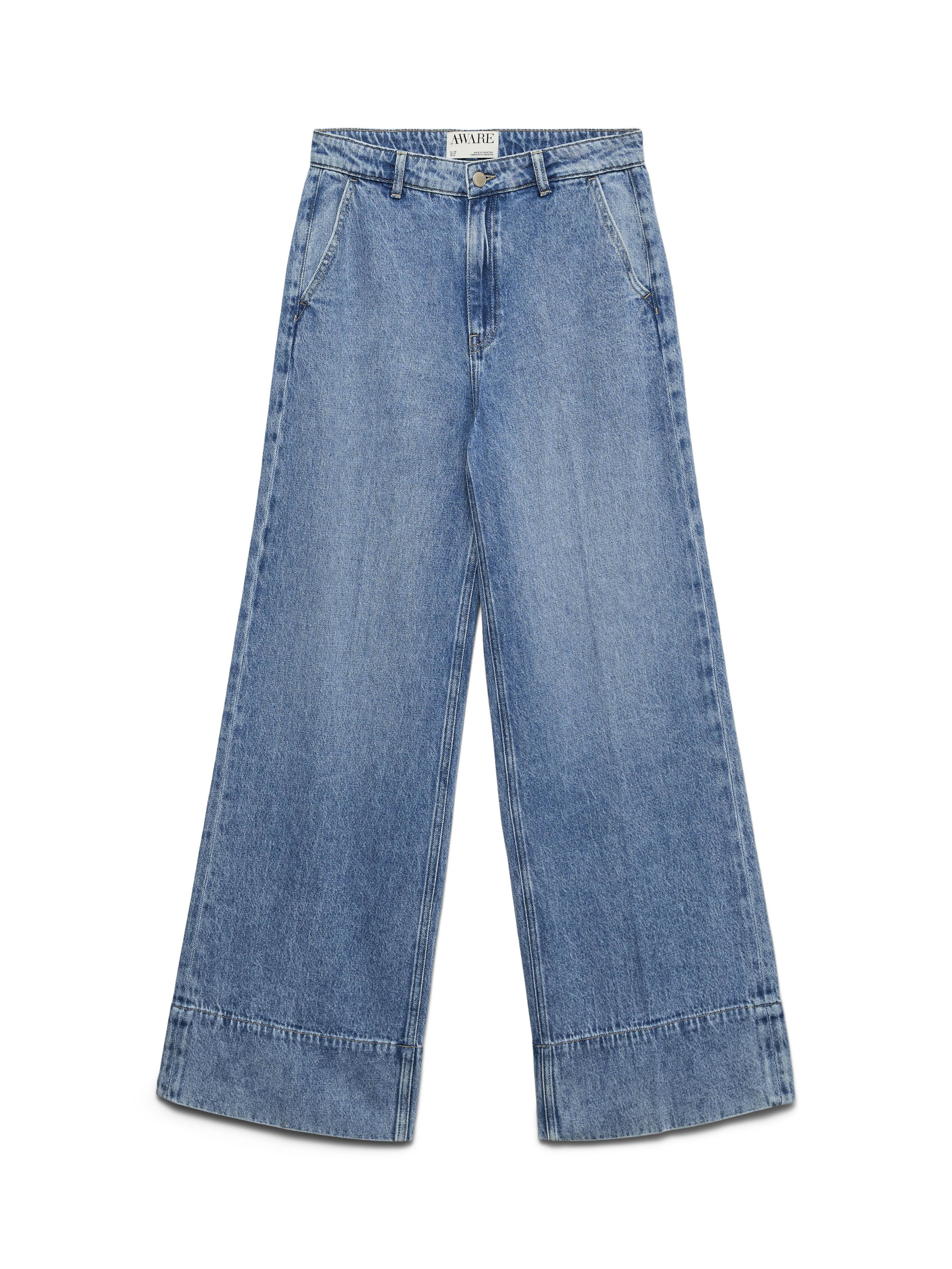 AWELANI High rise Wide leg fit Jeans