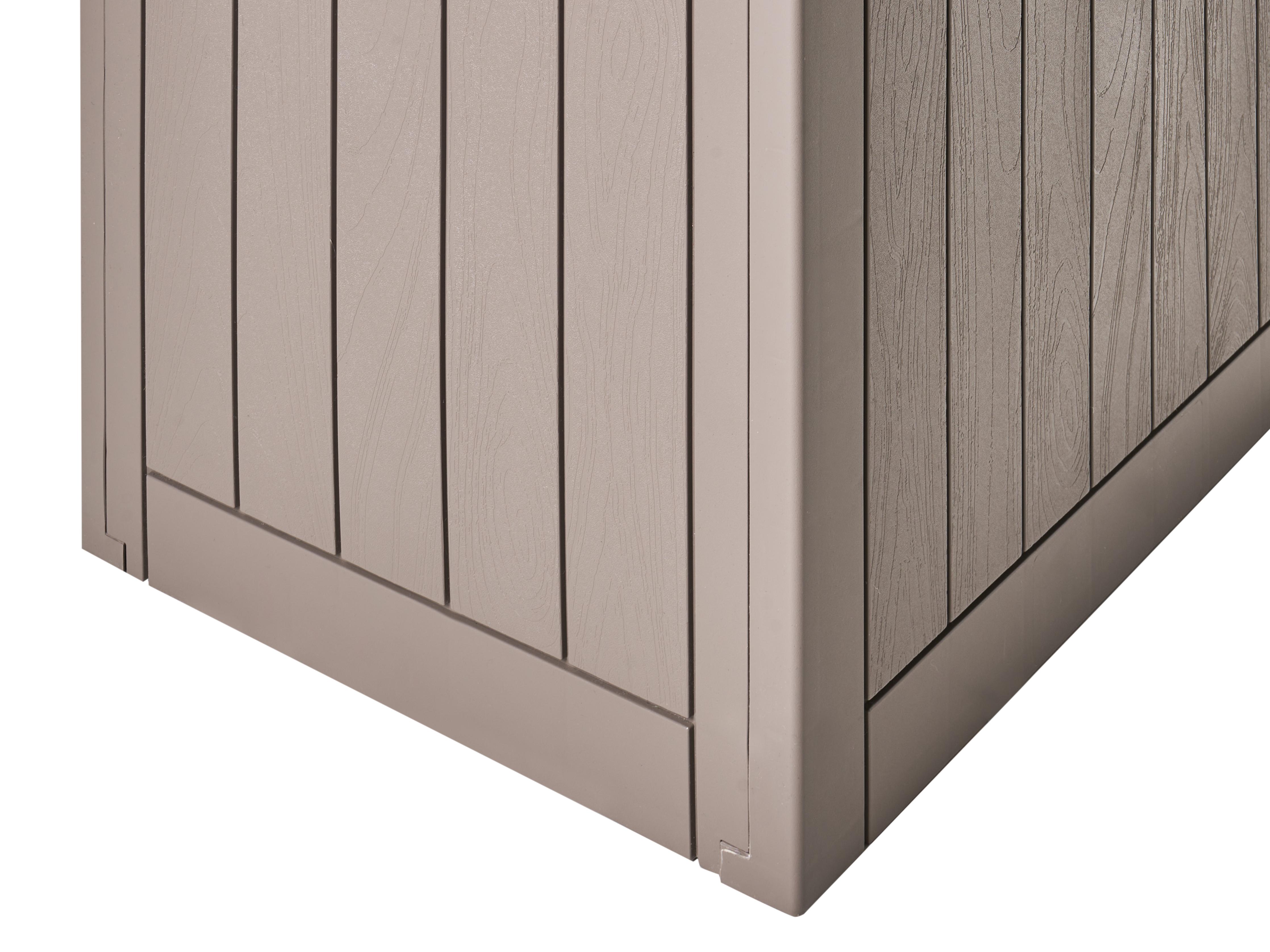 Kussenbox RECIFE 56 cm 43 cm Taupe