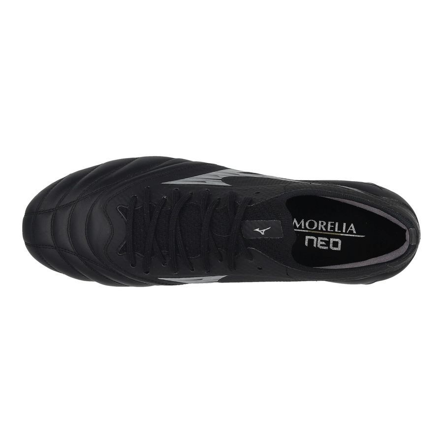 Mizuno Morelia Neo IV Beta Elite FG/AG Unlimited Black - Noir/Argent/Noir