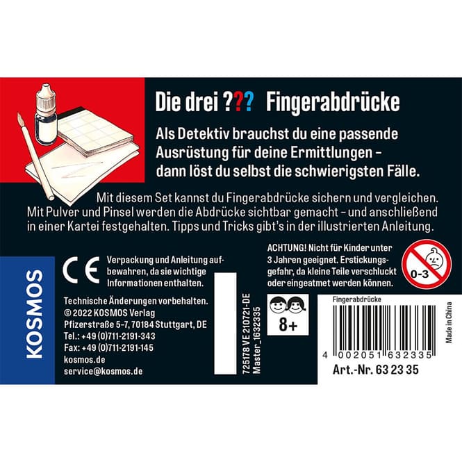 Die drei ??? Fingerabdrücke - Metalldose