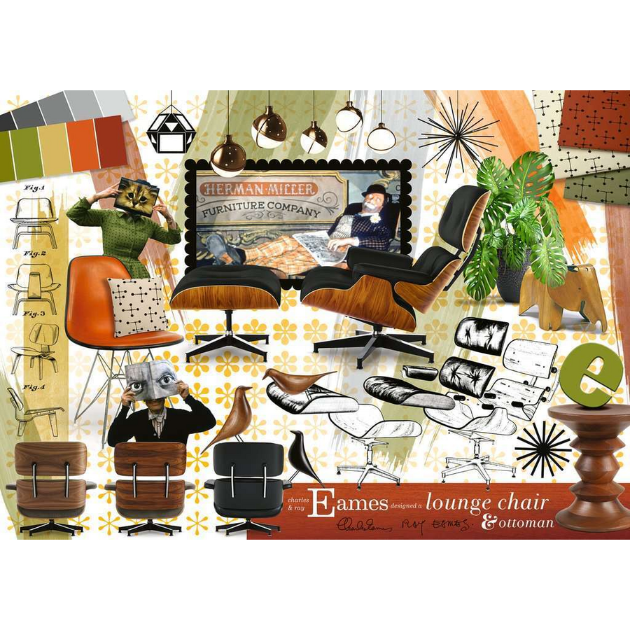 Ravensburger Eames Design Klassiker bunt
