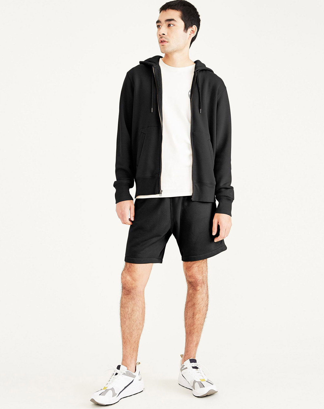 Dockers Veste à Capuche Full Zip noire