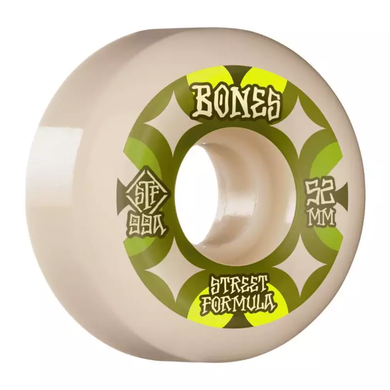 Roues skate BONES (x4) Stf V5 Retros Sidecut Vert 99A