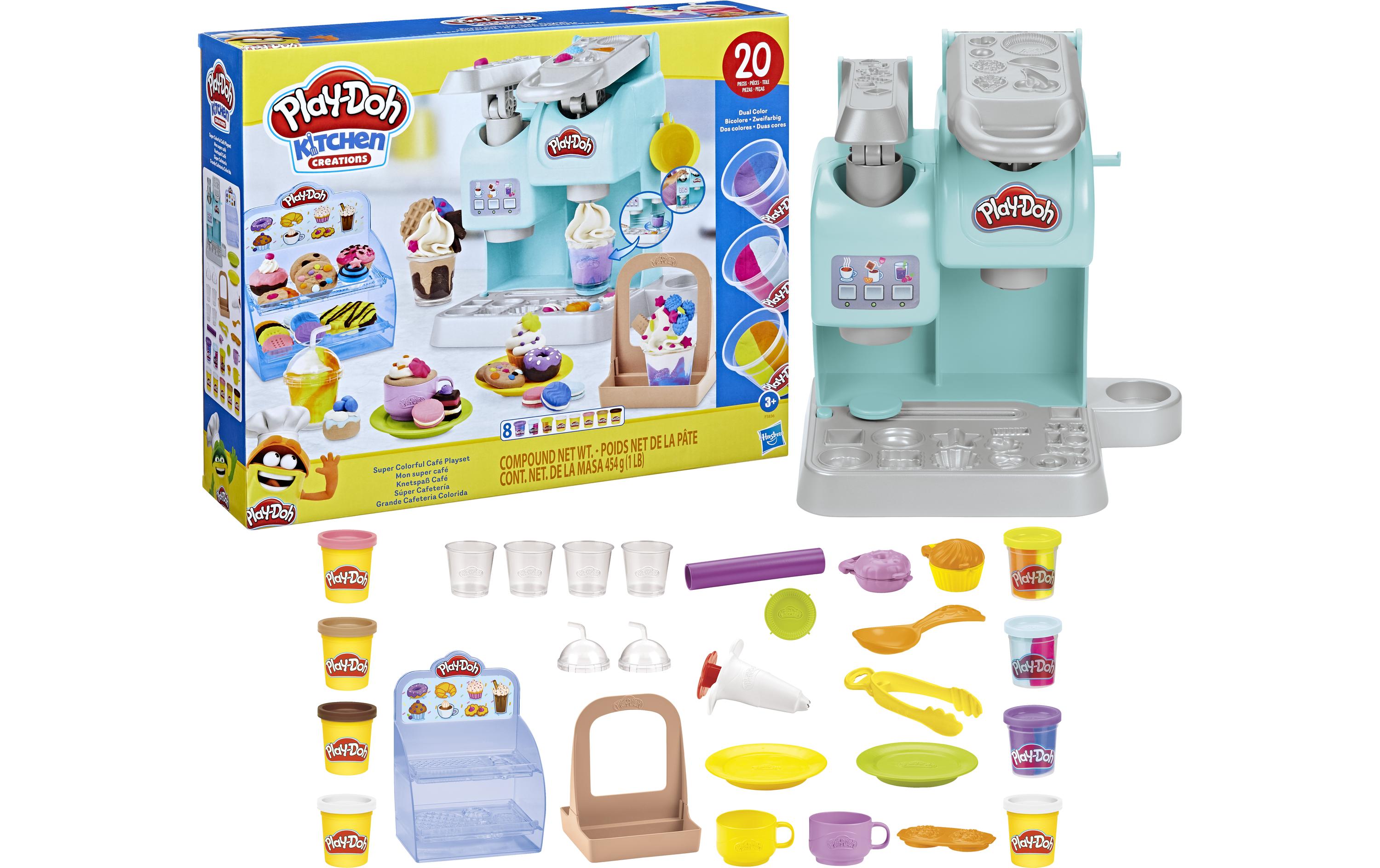 Knetspielzeug Kitchen Creations Knetspass CaféKnetset mit tollen Kreationen