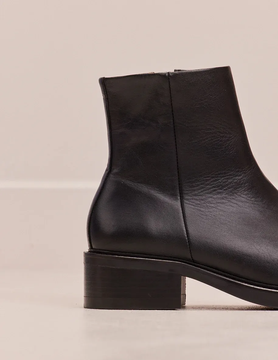 Bottines en cuir Virginie M.Moustache