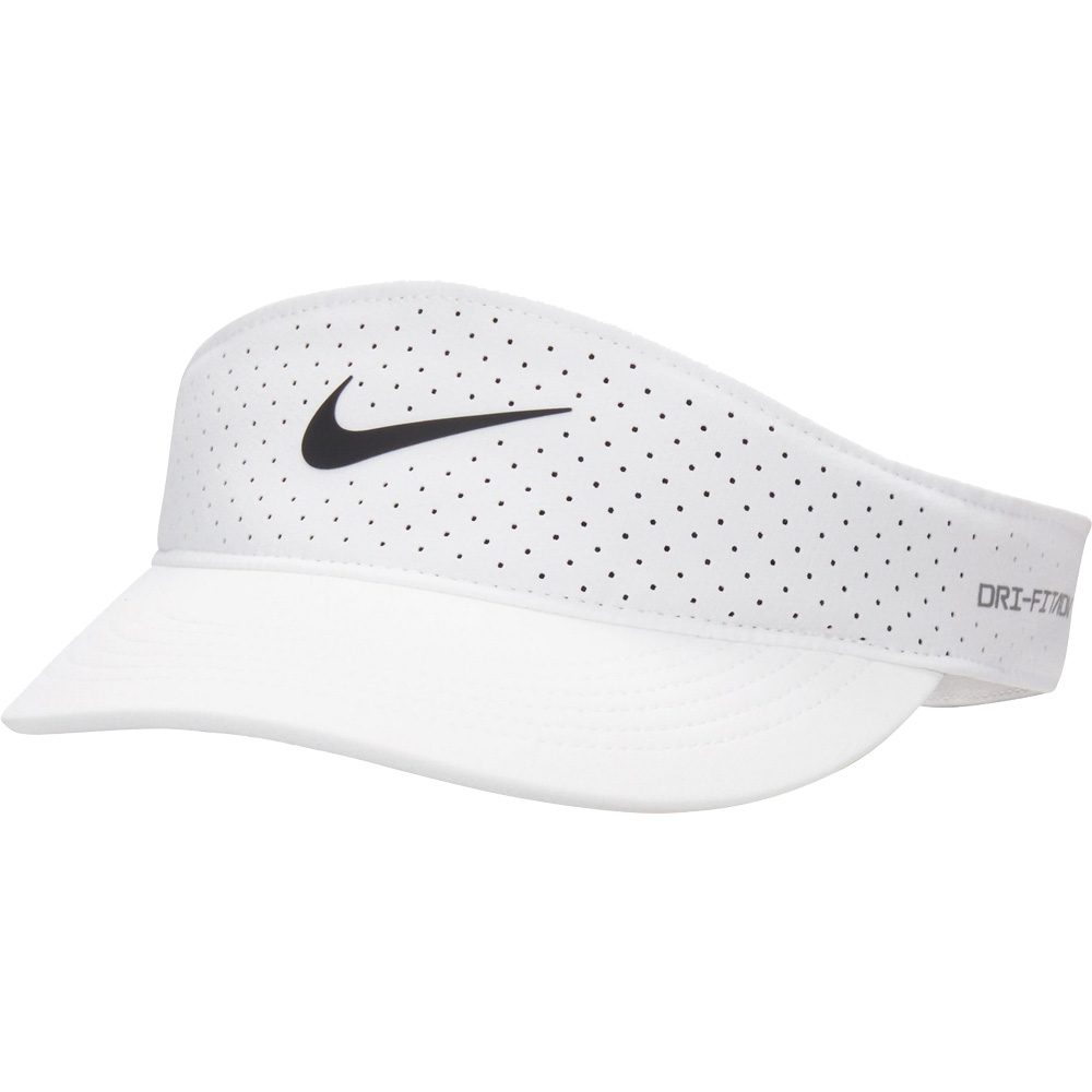 Nike Dri-Fit ADV Ace Tennis Visor weiß